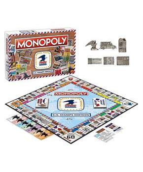 U.S. Stamps Monopoly Board Game