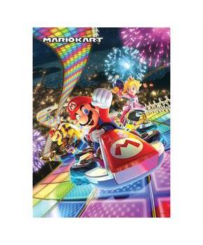 Mario Kart Rainbow Road 1000 Piece Jigsaw Puzzle
