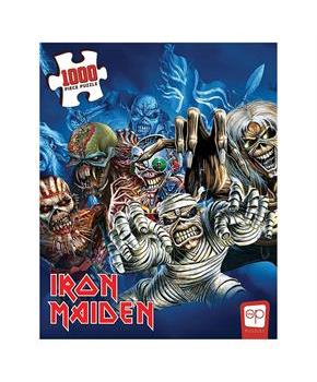 Iron Maiden Faces of Eddie 1000 Piece Jigsaw Puzzle