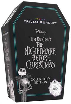 Nightmare Before Christmas Trivial Pursuit Board Game | Travel Edition