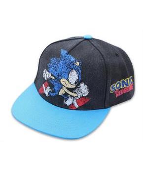 Sonic the Hedgehog Adjustable Distressed Baseball Hat | One Size