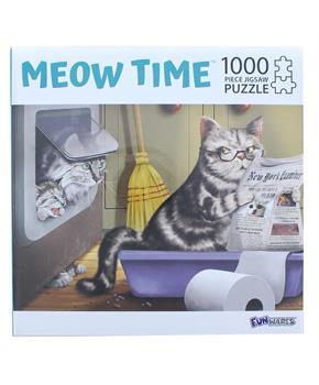 Meow Time 1000 Piece Jigsaw Puzzle