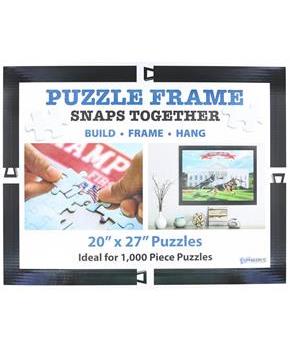 Matte Black Puzzle Frame | 20 x 27 Inches