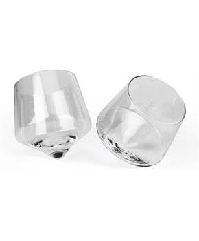 Rolling 6.3oz Whiskey Glasses | Set of 2