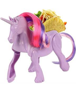 Unicorn Magic Sculpted Taco & Snack Holder