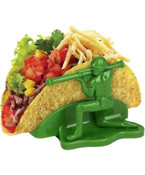 Liberty Sculpted Little Green Army Men Taco & Snack Holder