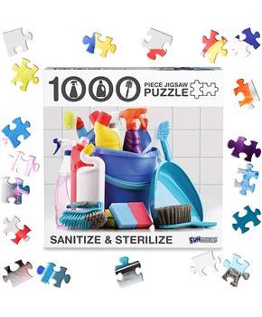 Sanitize and Sterilize Puzzle (1,000 Piece Jigsaw Puzzle)