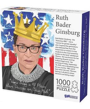 Ruth Bader Ginsburg 1000 Piece Jigsaw Puzzle