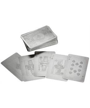 Stainless Steel Playing Cards With Lockbox
