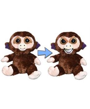 Feisty Pets 8" Plush, Grandmaster Funk the Monkey (Sly Grin)
