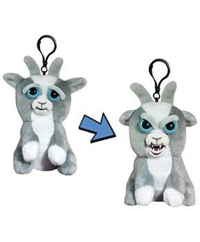 Feisty Pets 4" Plush Keychain, Junkyard Jeff Goat