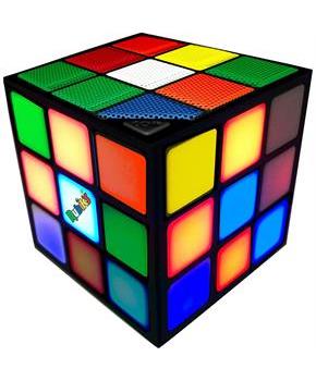 Rubik's Portable Light-Up Cube Speaker