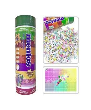 Mentos 1000 Piece SuperSized Jigsaw Puzzle | Rainbow