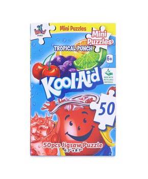 Kool-Aid 50 Piece Mini Jigsaw Puzzle | Tropical Punch