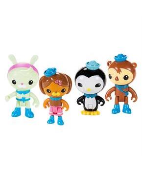 Fisher-Price Octonauts Octo Crew Figure 4-Pack