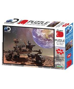 Discovery Channel Mars Rover Super 3D 500 Piece Jigsaw Puzzle