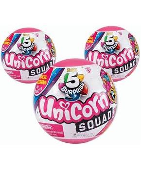 5 Surprise Unicorn Squad Mystery Collectible Capsule | One Random