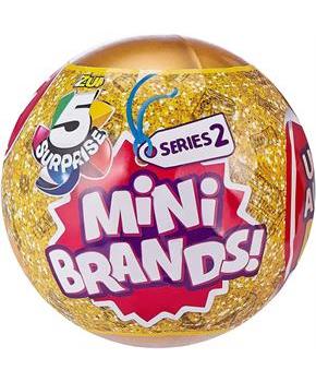 Zuru 5 Surprise Mini Brands Mystery Capsule Series 2 | 5 Random Mini Toys