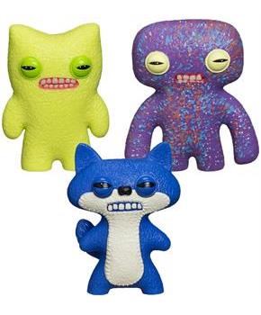Fuggler 2.5 Inch Figure 3-Pack | Green, Purple, Blue/White