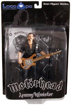 Motorhead Lemmy Kilmister 7" Icon Figure Rickenbacker Guitar Cross