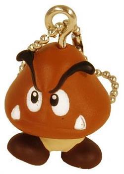 Super Mario Brothers Keychain Goomba