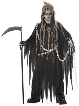 Mr. Grim Reaper Glow In The Dark Scary Child Costume
