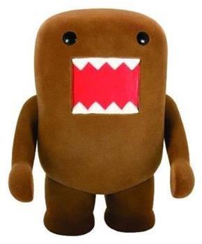Domo 4" Flocked Vinyl Figure Classic Brown