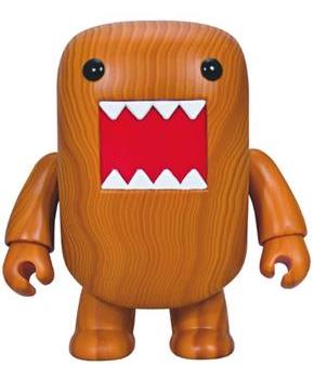 Domo Deluxe Qee 7" Wood Grain Figure