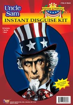 Uncle Sam Patriotic Americana Costume Hat and Beard