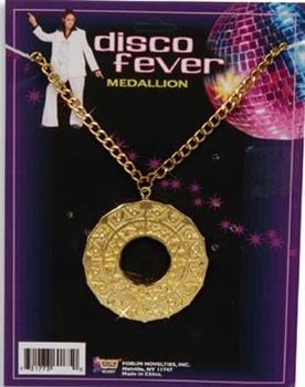 Disco Fever Costume Medallion