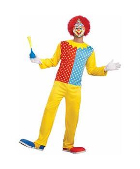 Retro Classic Clown Costume Adult