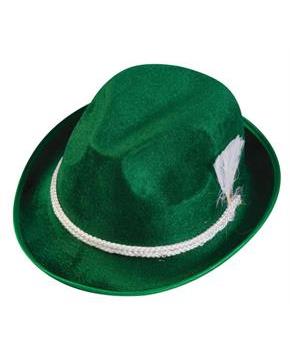 Green Octoberfest Adult Costume Hat
