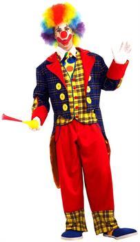 Checkers The Clown Costume Adult