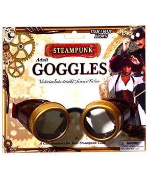 Steampunk Goggles Adult Costume Accessory