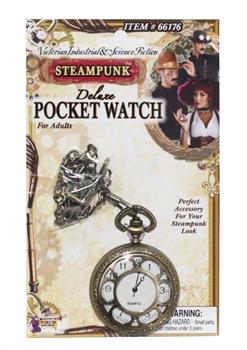 Steampunk Deluxe Pocket Watch Costume Accessory