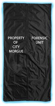 2 x 6 Zombie Body Bag Prop Halloween Decoration