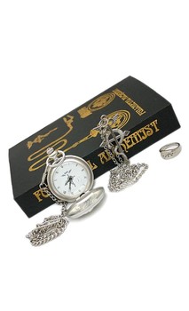 Full Metal Alchemist Watch, Necklace and Ring Set
