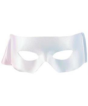 Superhero Costume Accessory Mask - White