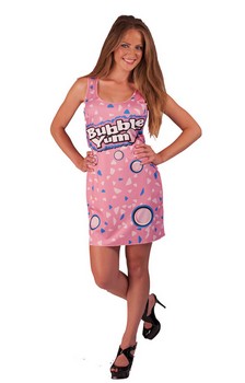 Bubble Yum Costume Original Teen Tank Dress