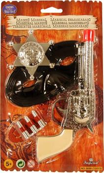 Masked Marshall Gun and Badge Costume Kit