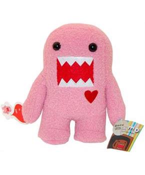 Domo 9" Medium Plush Pink