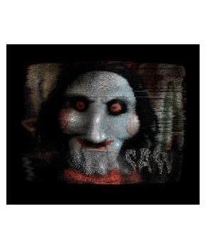 Saw Jigsaw Screen Spooky Scenes Cling