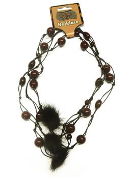 Caveman Woman Stone Age Barbarian Adult Costume Necklace