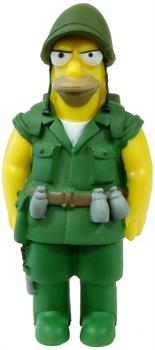 The Simpsons 20th Anniversary Figure Seasons 6-10 Fighting Abe Simpson