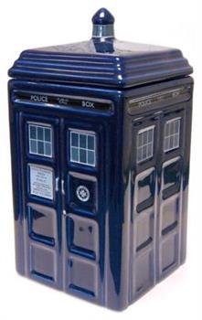 Doctor Who Tardis Ceramic Cookie Jar