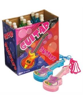 Guitar Bubble Necklaces (Include 12 Units)