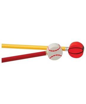 Sports Eraser Pencil Tops (Include 12 Units)
