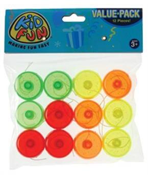 Mini Glitter Yo-Yos (Include 12 Units)
