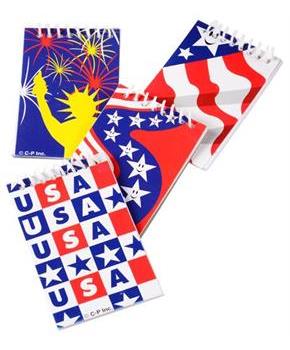Patriotic Notebooks (Include 12 Units)