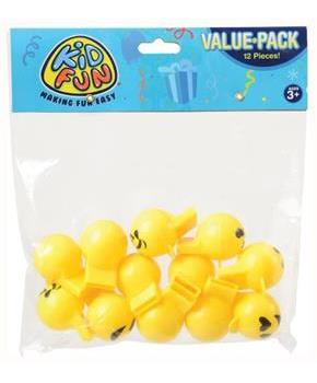 Smile Face Whistles (Include 12 Units)